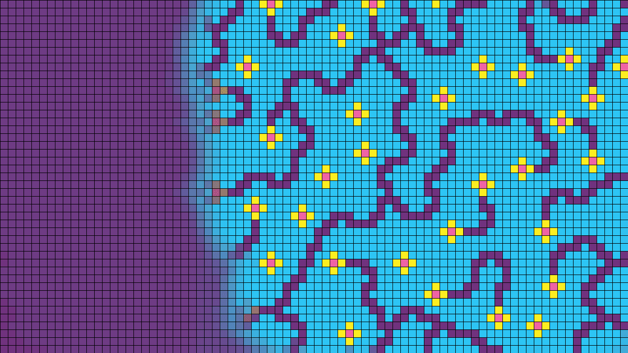 Wave Function Collapse: Overlapping Model